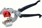 Pliers for MV cable outer sheath with 3 adjustable longitudinal cutting depths
